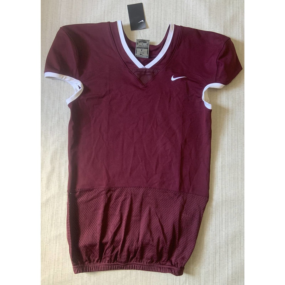 Nike Vapor Untouchable Football Jersey Men's Sz L Maroon AO4800-670